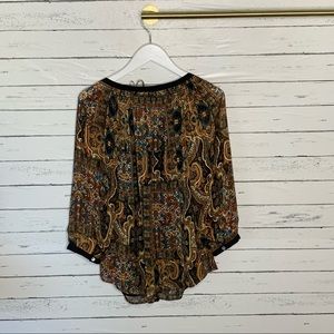 Anthropologie Tops - Anthropologie Meadow Rue Paisley Marya Peasant Top Anthropologie Tops - Anthropologie Meadow Rue Paisley Marya Peasant Top